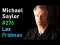 Michael saylor  bitcoin inflation et avenir de largent  podcast lex fridman 276