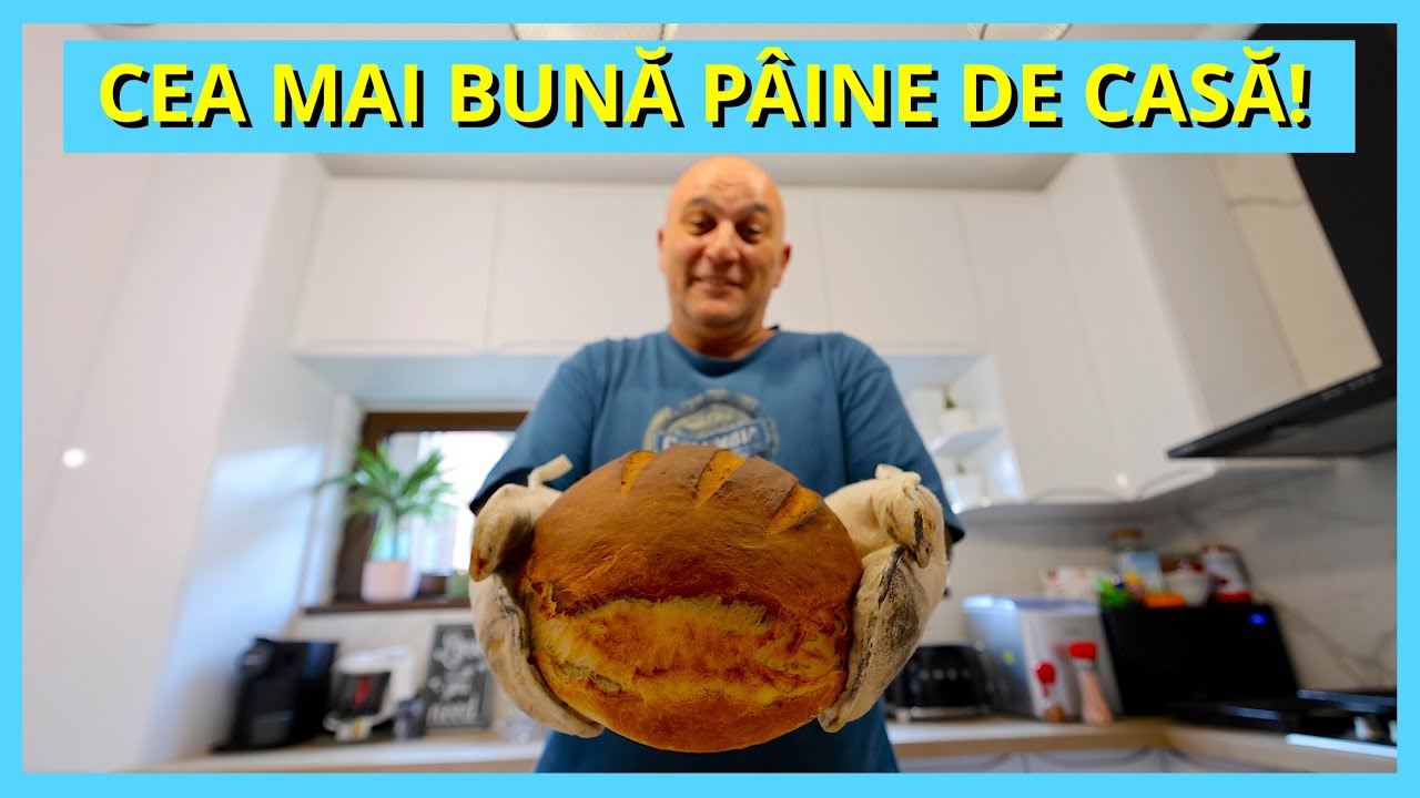 NE-A FĂCUT TATA SOCRU PÂINE DE CASĂ! (CEA MAI TARE REȚETĂ!)