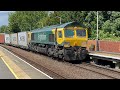 66504 4L73 Tinsley Intermodal Term to London Gateway Frghtliner 13;56 11L Lea Road 27/5/2026