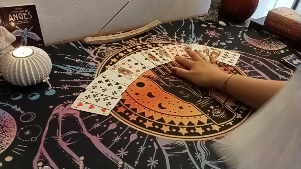 Tuto tirage de cartes/Voyance avec un jeu simple de 32 cartes YouTube