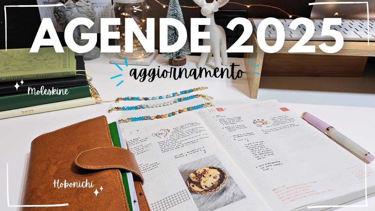 SONO FELICE DELLE MIE SCELTE? Le 4 AGENDE 2025 che mi stanno salvando la vita e che vi consiglio
