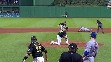 NYM@PIT: Martin throws out Murphy attempting to steal