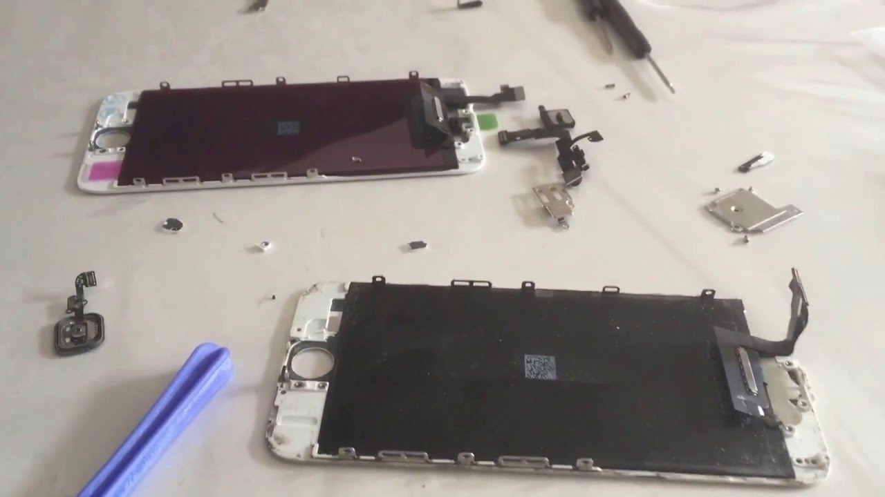 Changer la vitre d'un iPhone 6 - YouTube