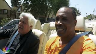 Jay Almost Gets Emotional Hanging Out With His Dad's Favorite Boxer, Sugar Ray Leonard