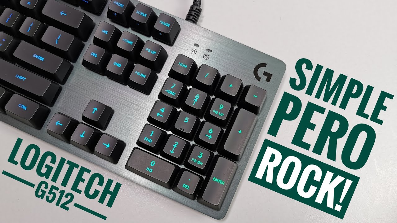 Logitech G512 Carbon RGB Mechanical Keyboard Review