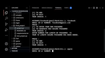 Password-Buddy, Final Project for CS50’s Introduction to Programming with Python