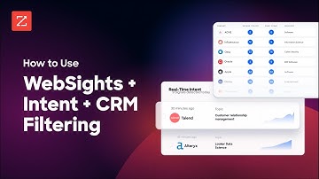 ZoomInfo Tutorial: Find Hot Prospects Using WebSights & Intent Data (2025)