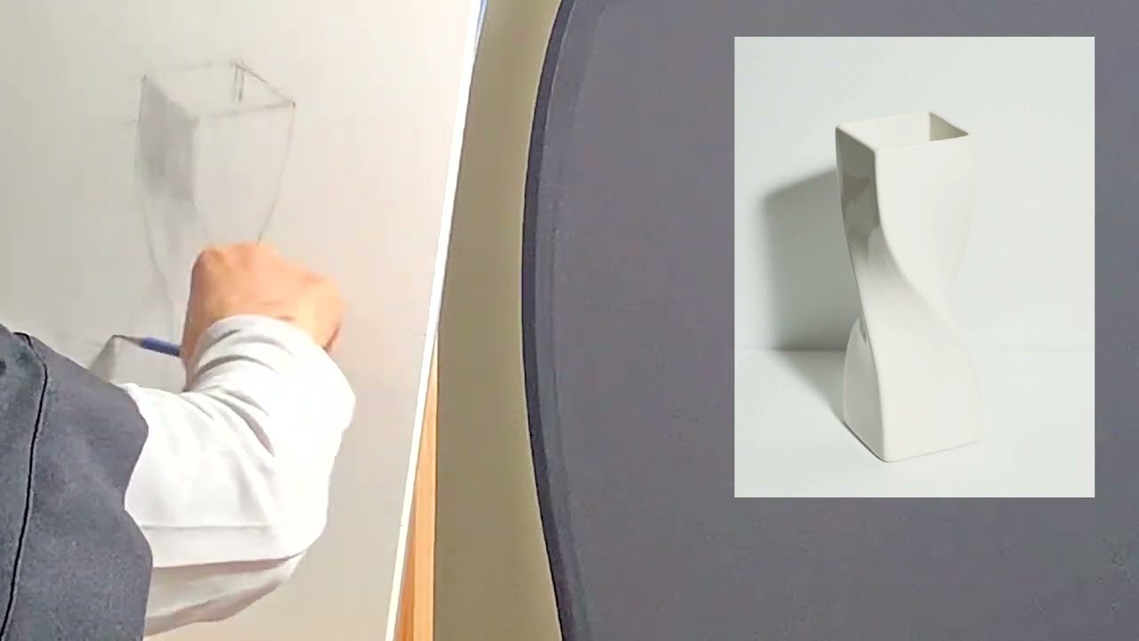 デッサンに挑戦4 5 背景の影を描く Youtube デッサンに挑戦4 5 背景の影を描く Youtube