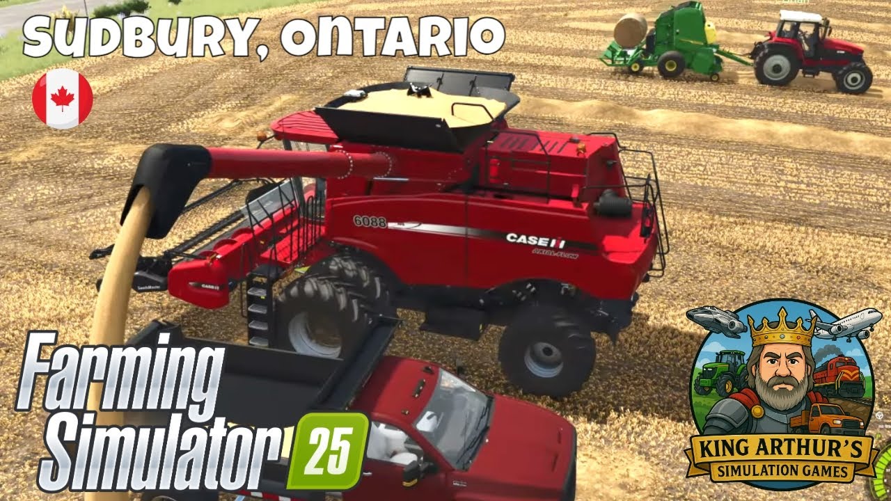 Сбор урожая | Садбери, Онтарио, эпизод 2 | Farming Simulator 25