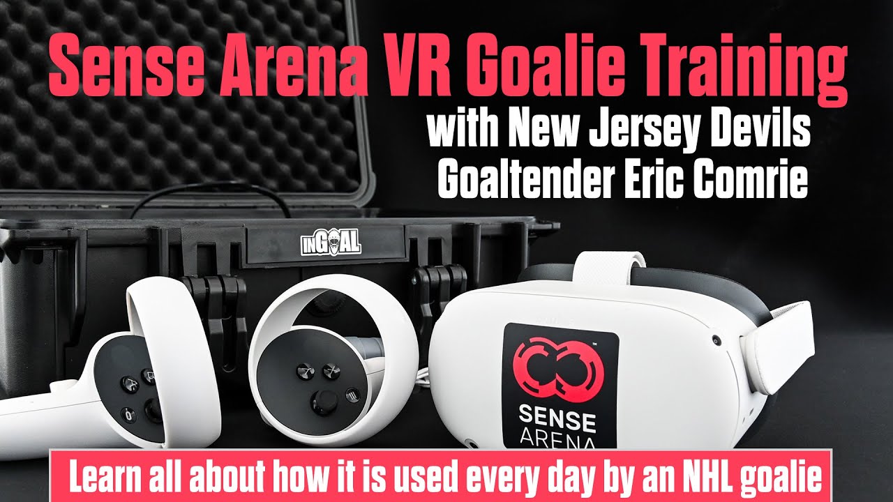 Sense Arena Virtual Reality Goalie Training inar with New Jersey