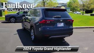 Certified 2024 Toyota Grand Highlander Platinum, Harrisburg, PA RS002236