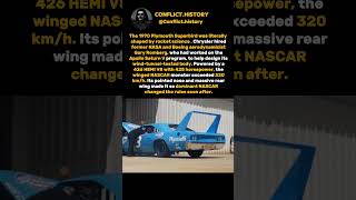 NASA scientists made the Plymouth superbird V8.#history #america #monstertruck #shorts