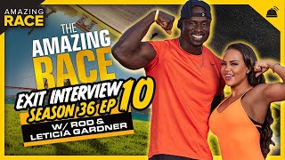 Amazing Race 36 | Finale Exit Interview | Rod & Leticia Gardner