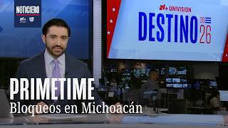 Caos en Michoacán, México, tras operativo contra célula del CJNG | Primetime - 19 Agosto 2026
