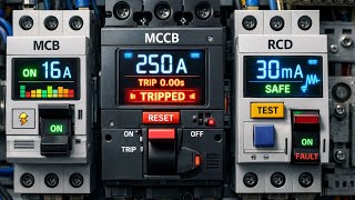 Difference Between MCB, MCCB & RCD