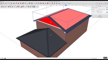 Editing Pitched Roofs with PlusSpec for SketchUp