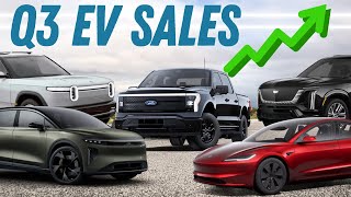 Electric Car Sales In Q3 Went Insane! My Q4 USA Sales Predictions