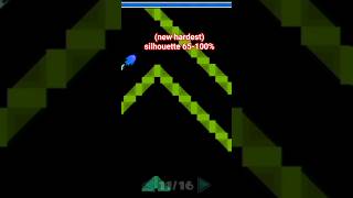 silhouette 65-100% #geometrydash #gd