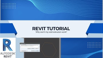 Revit Tutorial - Void extrusion not cutting