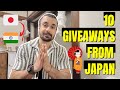 10 GIVEAWAYS FROM JAPAN TO INDIA WITH LOTS OF LOVE | INDIAN IN JAPAN | ANKIT PUROHIT