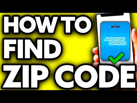 How To Find your Zip Code on American Express Gift Card