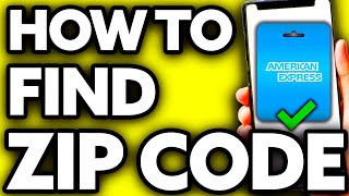How To Find your Zip Code on American Express Gift Card