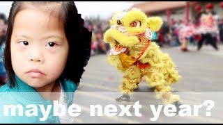 She did NOT like it!!! | Chinese New Year 2018