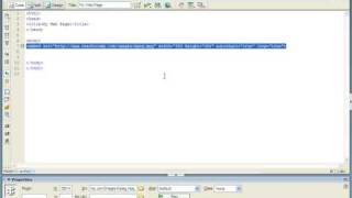 HTML Tutorial Embedding Video and Audio Files Training Lesson 14.3