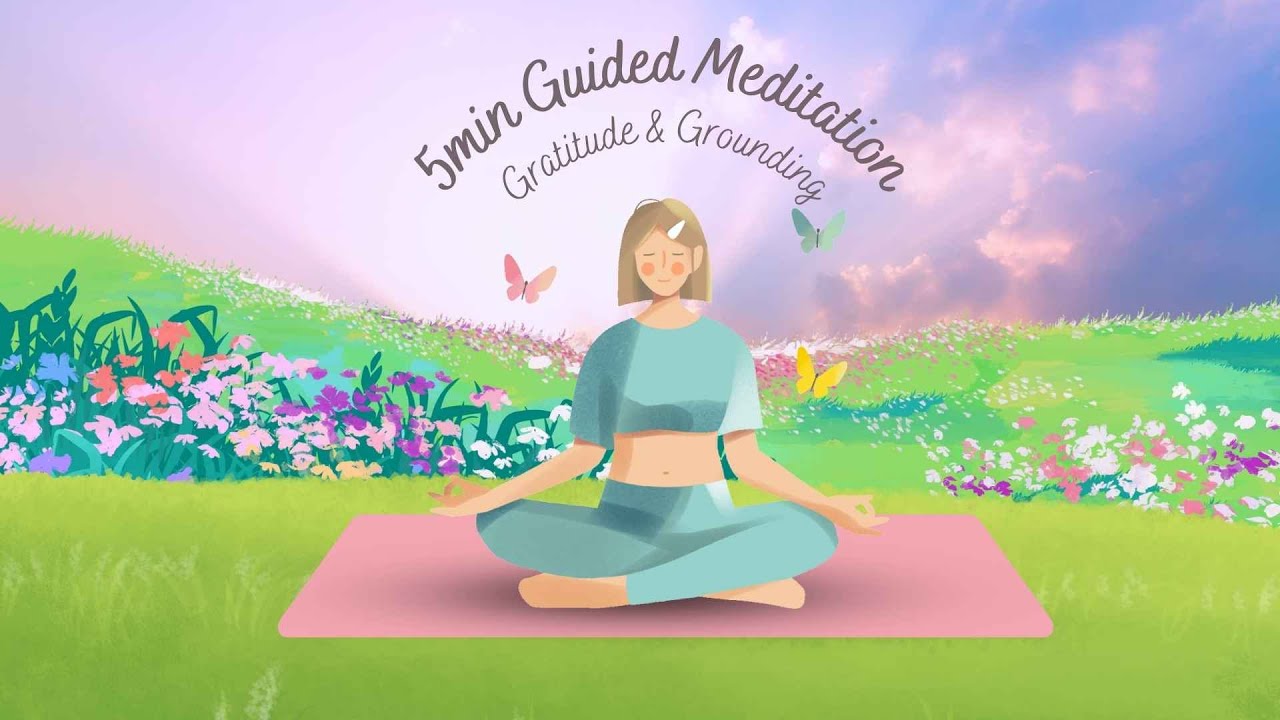 5-Minute Guided Meditation for Grounding & Gratitude - YouTube