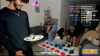 LIL DT PLAYS DRUNK TWISTER WITH 2 BADDIES *THINGS WENT LEFT* 😱😱