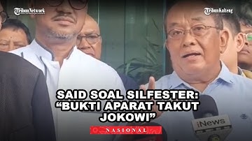 Said Didu Kritik Lambannya Eksekusi Silfester, Sindir Aparat Takut Jokowi