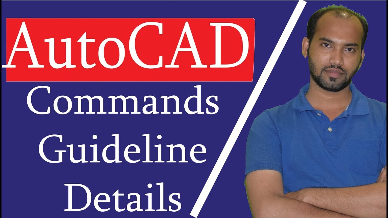 AutoCAD Tutorial Commands Shortcuts Guideline Details - YouTube