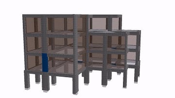 Existing Building Strengthened with RC Jackets