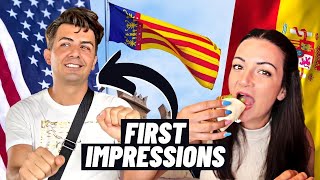 American Friend Reacts to first time in Valencia, Spain - Michelin Restaurant