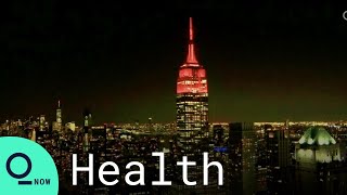 Empire State Building Glows Red in Tribute to 400,000 Covid Victims