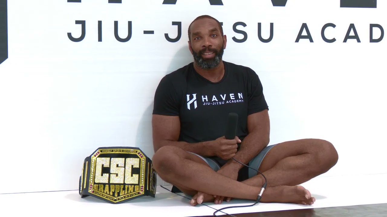 HEAVWEIGHT CHAMPION NONSO EBEDE INTERVIEW PROMO FOR CSC GRAPPLING 35
