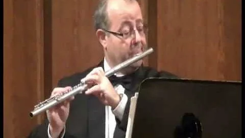 Anatoly Kogan  -  Bach - Sarabande for flute solo ...
