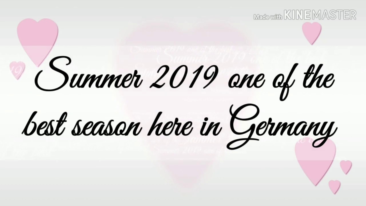 Summer in Germany 2019 | photos & videos compilation of summer in Germany |