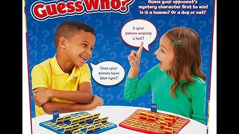 Amazon com  Hasbro Gaming Guess Who  Board Game, with People and Pets Cards, The Original Guessing G