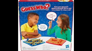 Amazon com  Hasbro Gaming Guess Who  Board Game, with People and Pets Cards, The Original Guessing G
