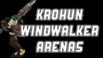 Krohun 5.2 WW Monk: 3v3 Arena With a Disc Priest And Sub Rogue #7