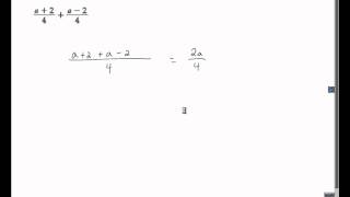 Section 12-6 A Add Rational Expressions