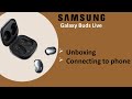 Samsung Galaxy Buds Live : Unbox &amp; Connect Pair phone to an Android phone