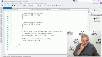 C# Fundamentals for Absolute Beginners  07 Operators, Expressions, and Statements