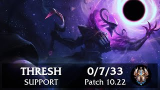 Thresh Support vs Karma | Pinoy Challenger Replay Patch 10.22