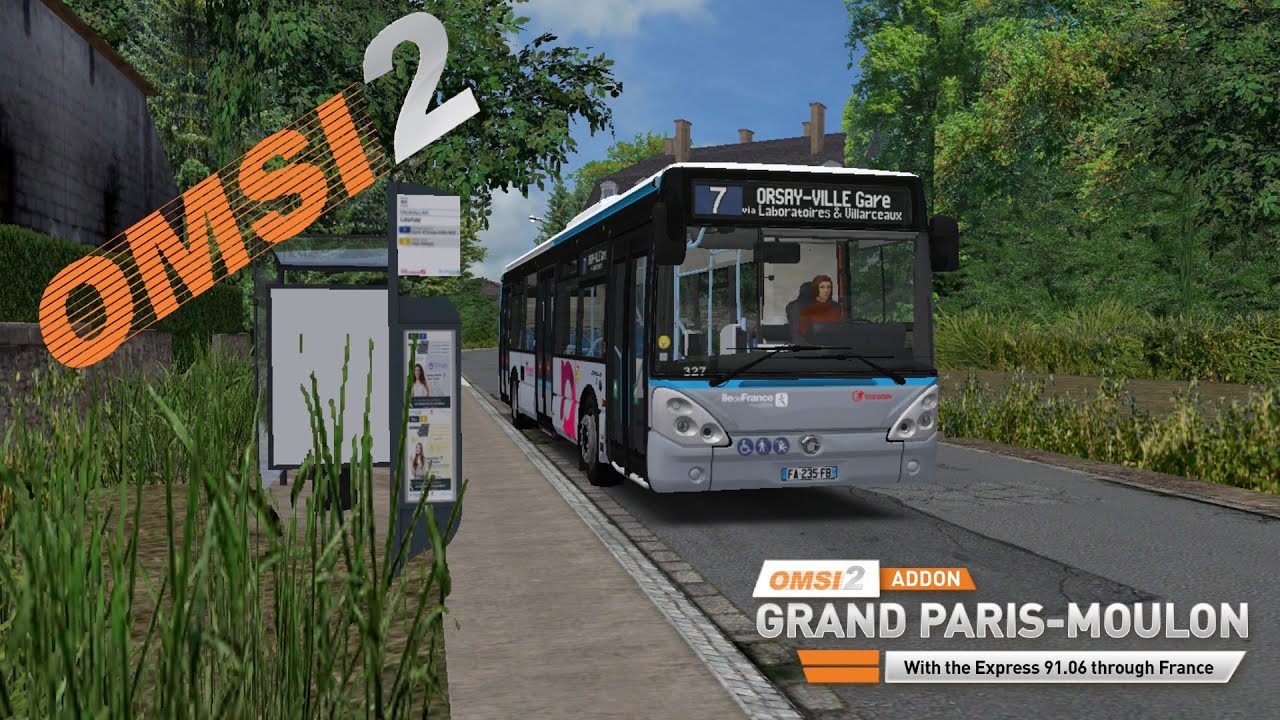 Omsi 2 Gameplay ligne 7 Grand Paris Moulon (non commenté) Citelis 12