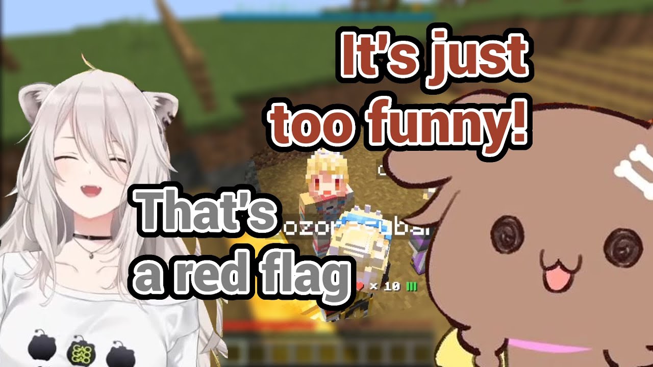 Korone Laugh So Hard at The Cinderella's Hair and Botan Can't Stop Laugh at Korone's Comedic Moment