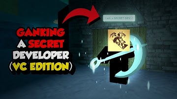 Ganking A SECRET Developer (VC EDITION) | Deepwoken