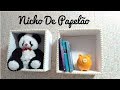 DIY: NICHOS DE PAPELÃO