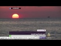 غروب الشمس على أحد شواطئ بيروت بطريقة التتابع الزمني غروب الشمس على أحد شواطئ بيروت بطريقة التتابع الزمني
